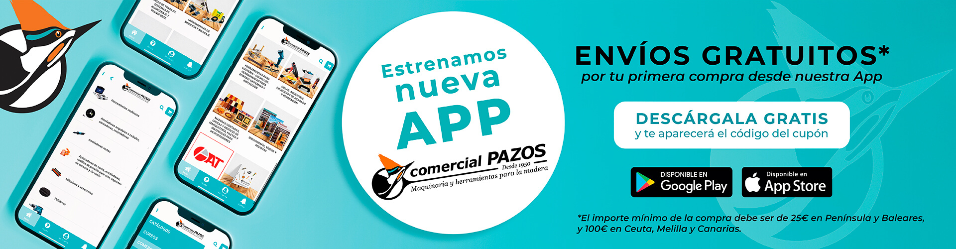 Nueva app Comercial Pazos